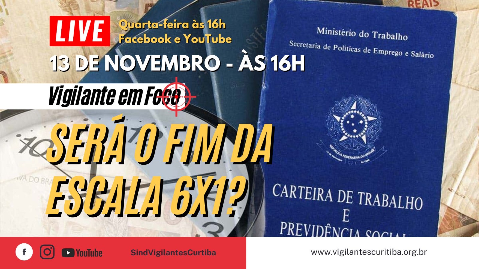 Será o fim na jornada 6×1?