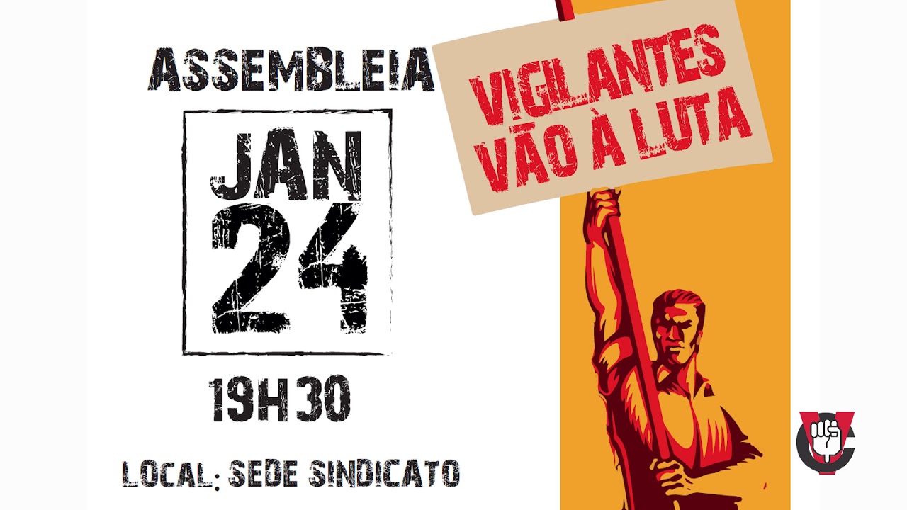 Assembleia da Campanha Salarial dos VGTS de Curitiba e RMC acontece dia 24 de janeiro em Curitiba
