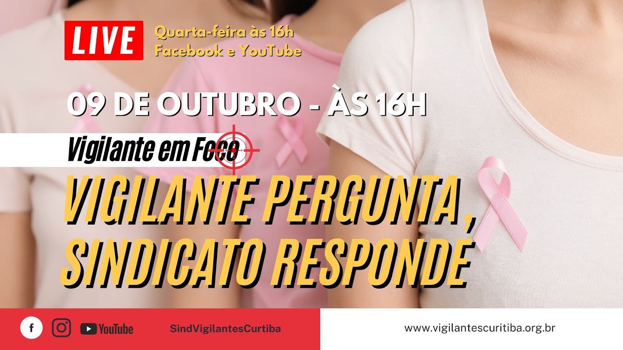Superação, força e garra: ser vigilante ajudou Vilma na luta contra o câncer de mama!